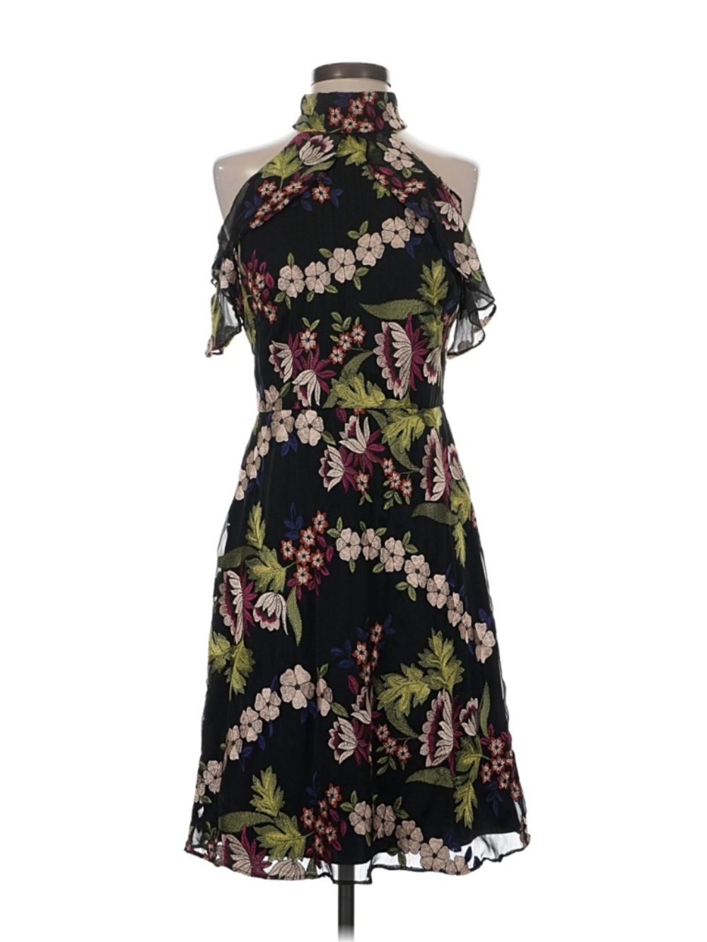 ML Monique Lhuillier Floral Garden Dress